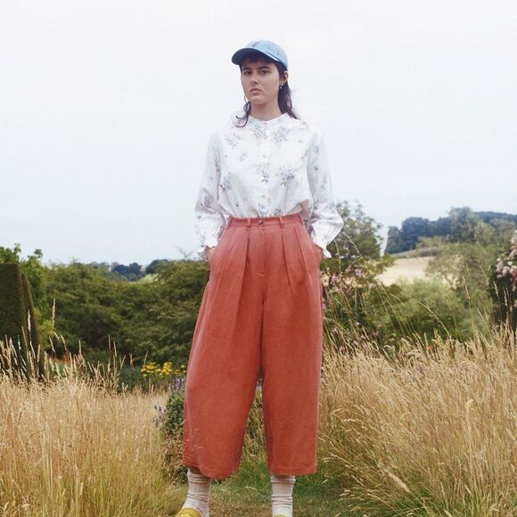 Meadows SANNE TROUSER BRICK size 4 - Picture 1 of 7